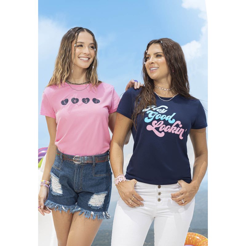ATYPICAL - Camiseta Paq X2 Mujer Multicolor Atypical 1490