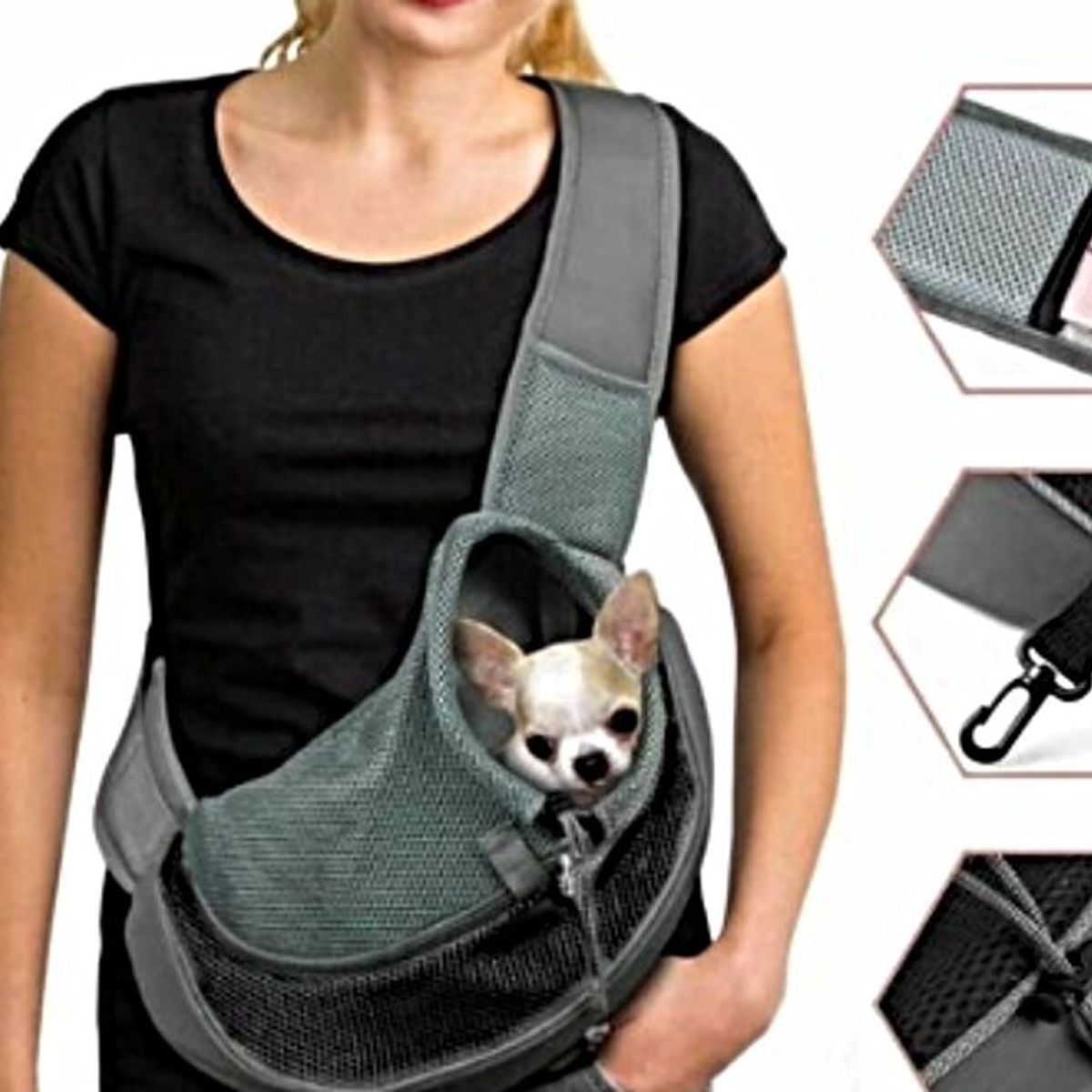 GENERICO - Cargador Mascota Tipo canguro - Manos Libre