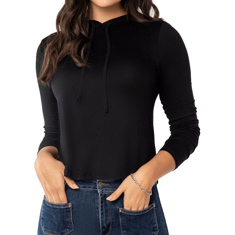 CROYDON - Buzo Melina Negro para Mujer Croydon_.