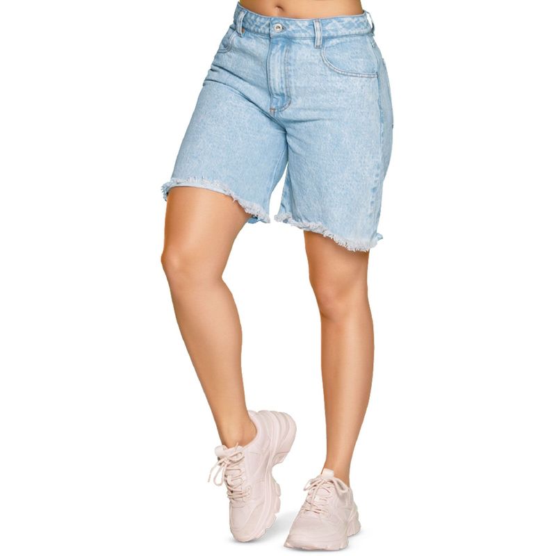 ATYPICAL - Bermuda Short Mujer Azul Atypical 32807