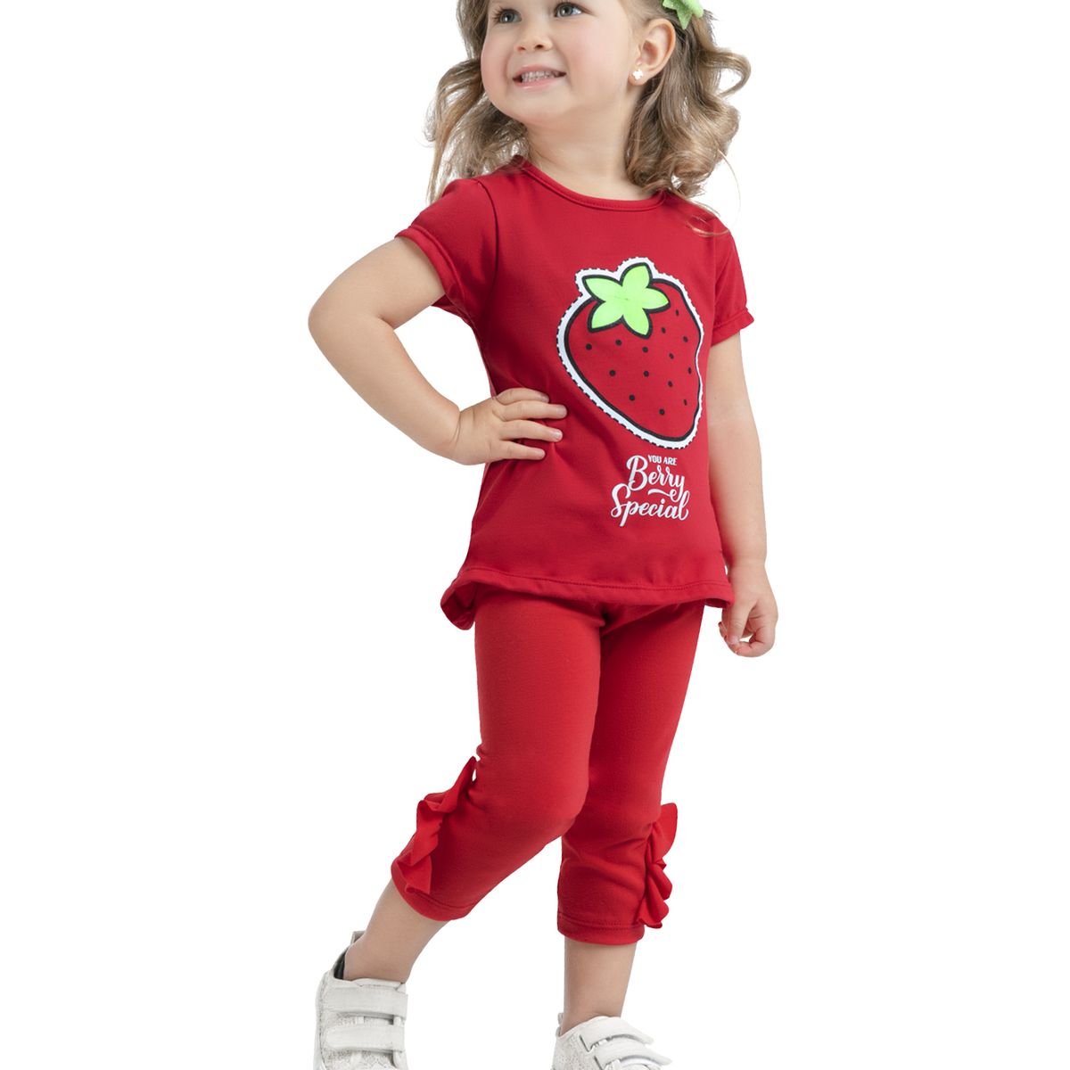 MARKETING PERSONAL - Conjunto Niñas Infantil Rojo Mp 89147