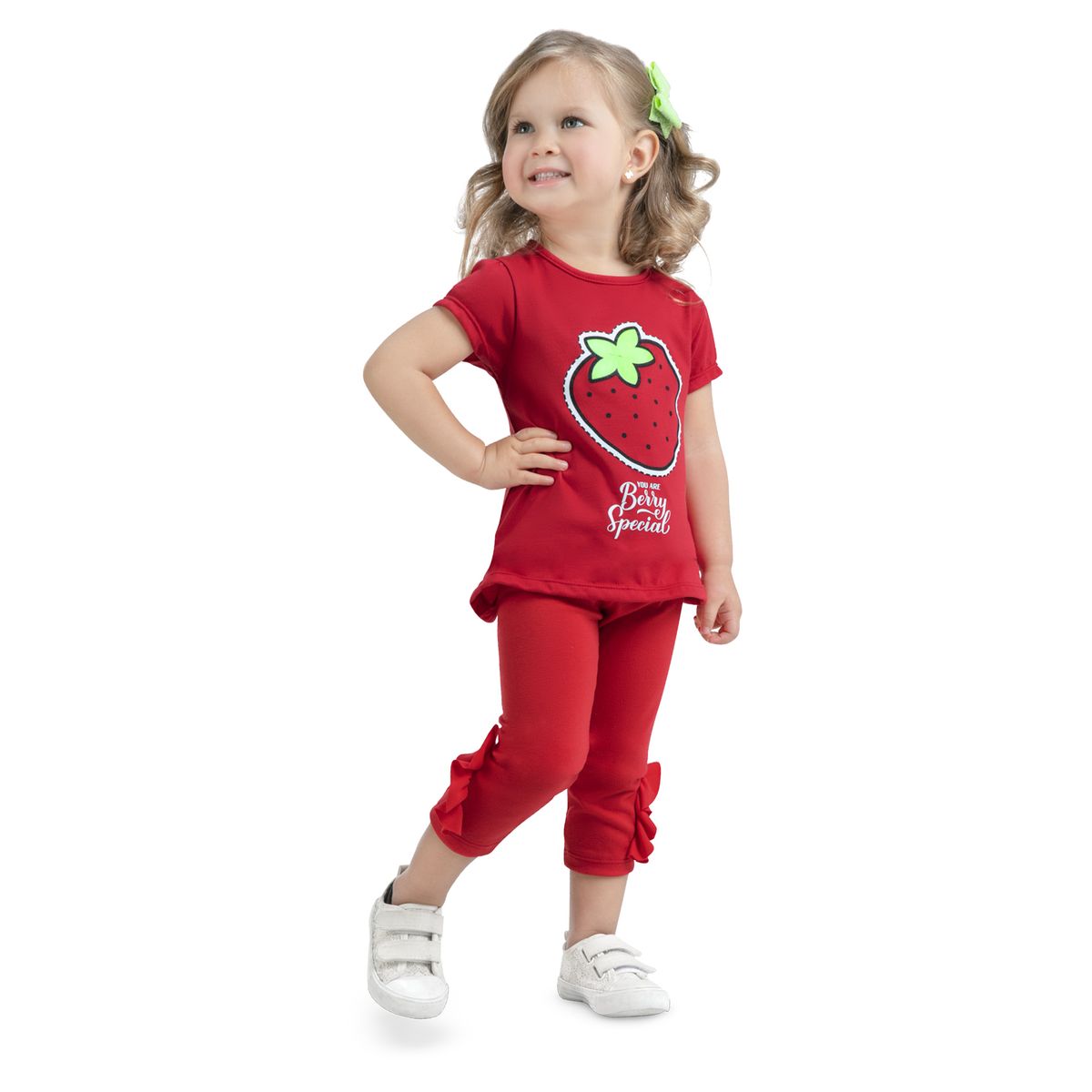 MARKETING PERSONAL - Conjunto Niñas Infantil Rojo Mp 89147