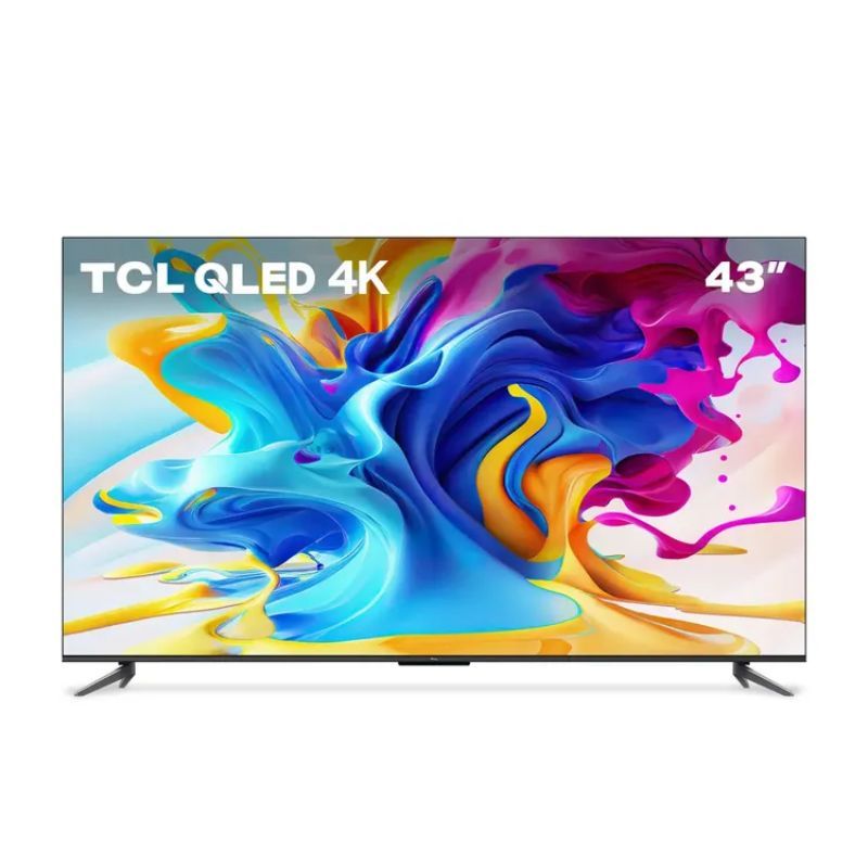 TCL - TV TCL 43" Pulgadas 109 cm 43C645 4K-UHD QLED Smart TV Google