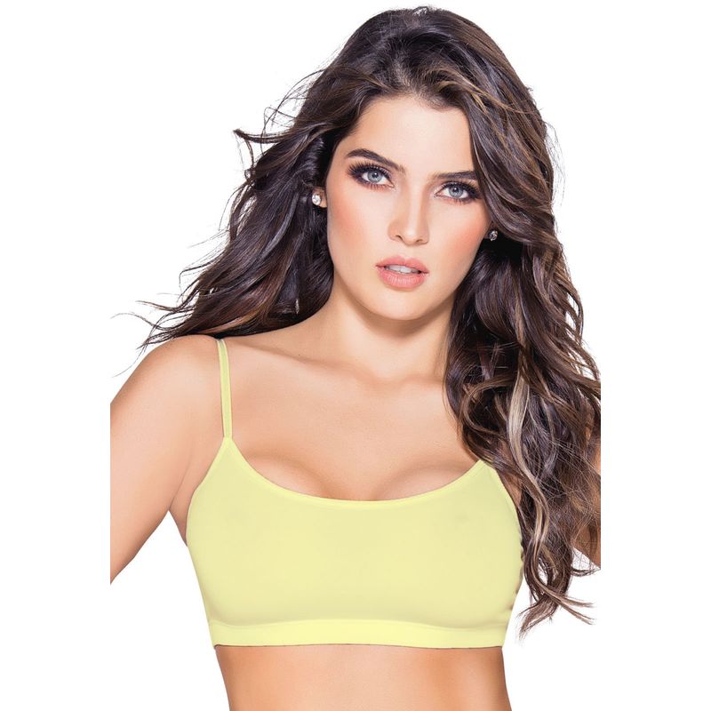 FORMAS INTIMAS - Top Paq X3 Mujer Multicolor FI 41740