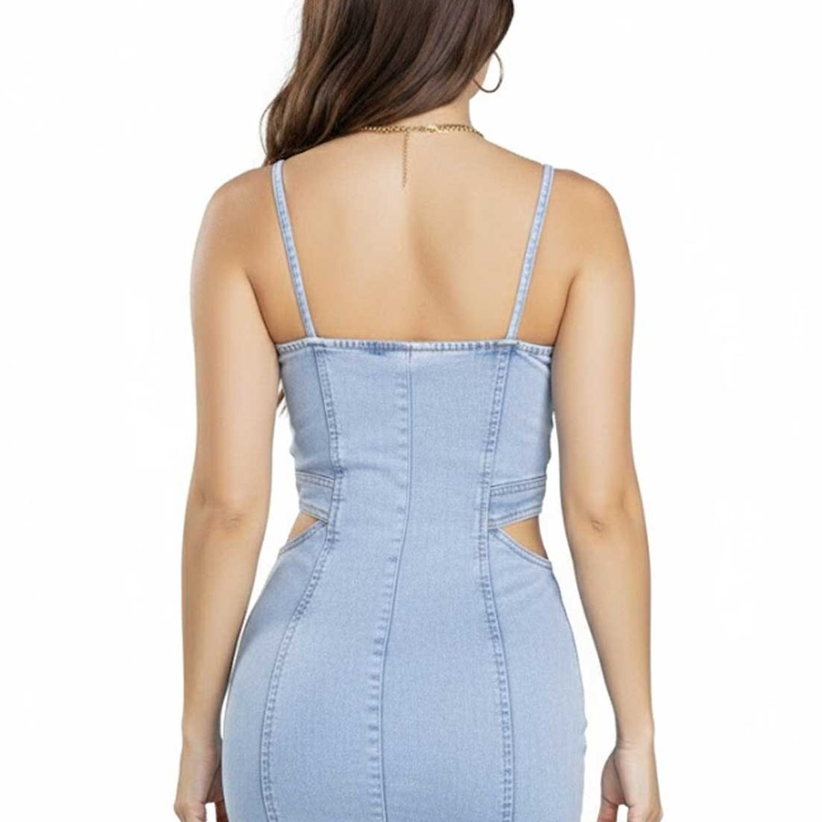 ATYPICAL - Vestido Corto Juvenil Azul Claro Atypical 3683