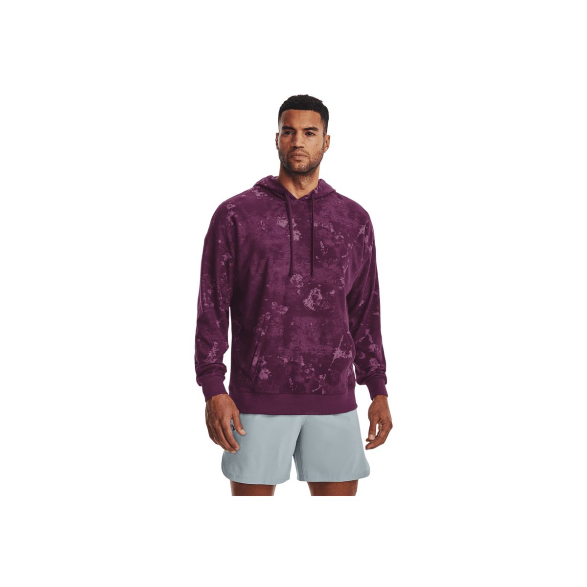UNDER ARMOUR - Buzo UA JOURNEY TERRY HOO Purpura HOMBRE 1377177-572-6PV UNDER ARMOUR