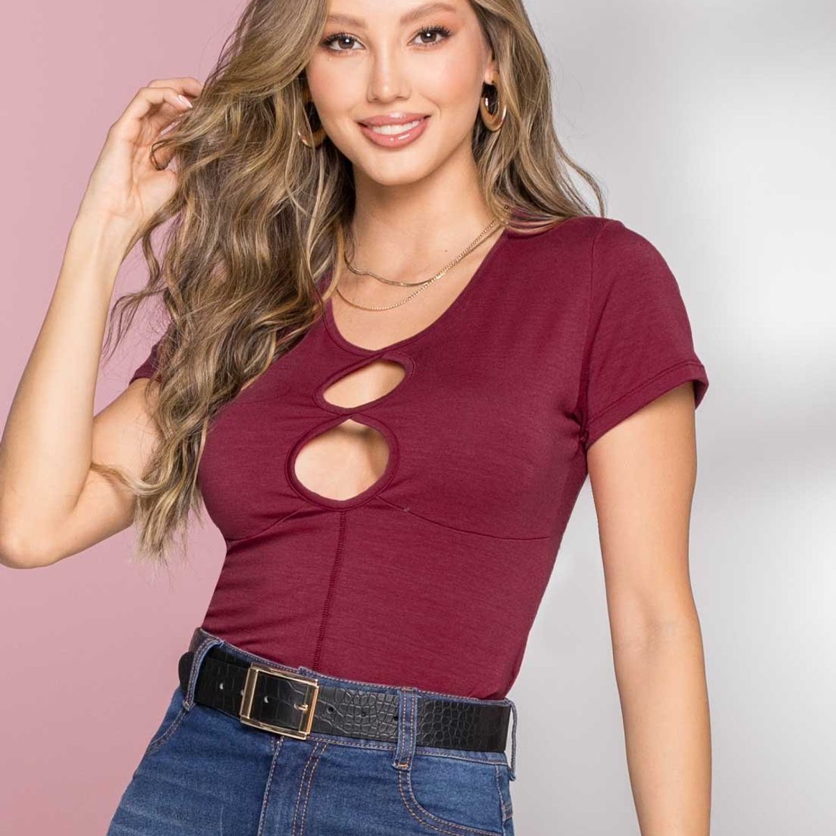 MARKETING PERSONAL - Blusa Exterior Cereza Mp 1663