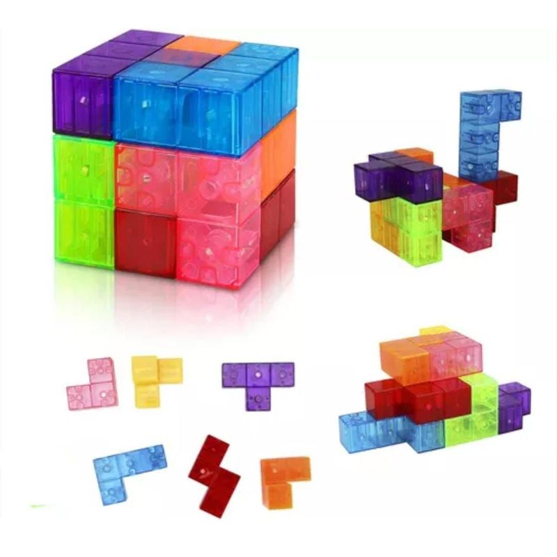 GENERICO - Cubo Rubik Tetris Magnético Ref, 1731