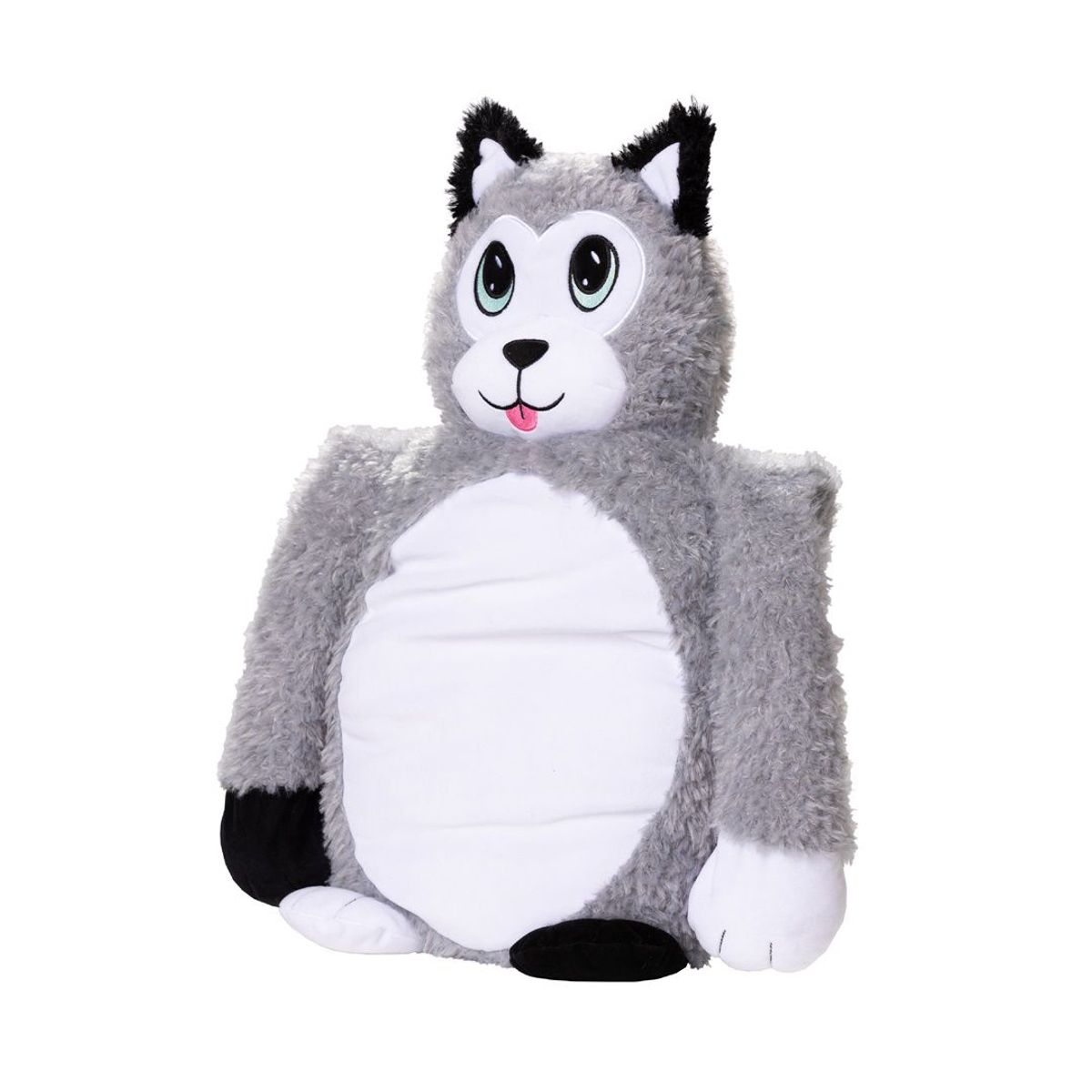 TV NOVEDADES - Peluche Que Abraza Little Big Hugs Gris Husky