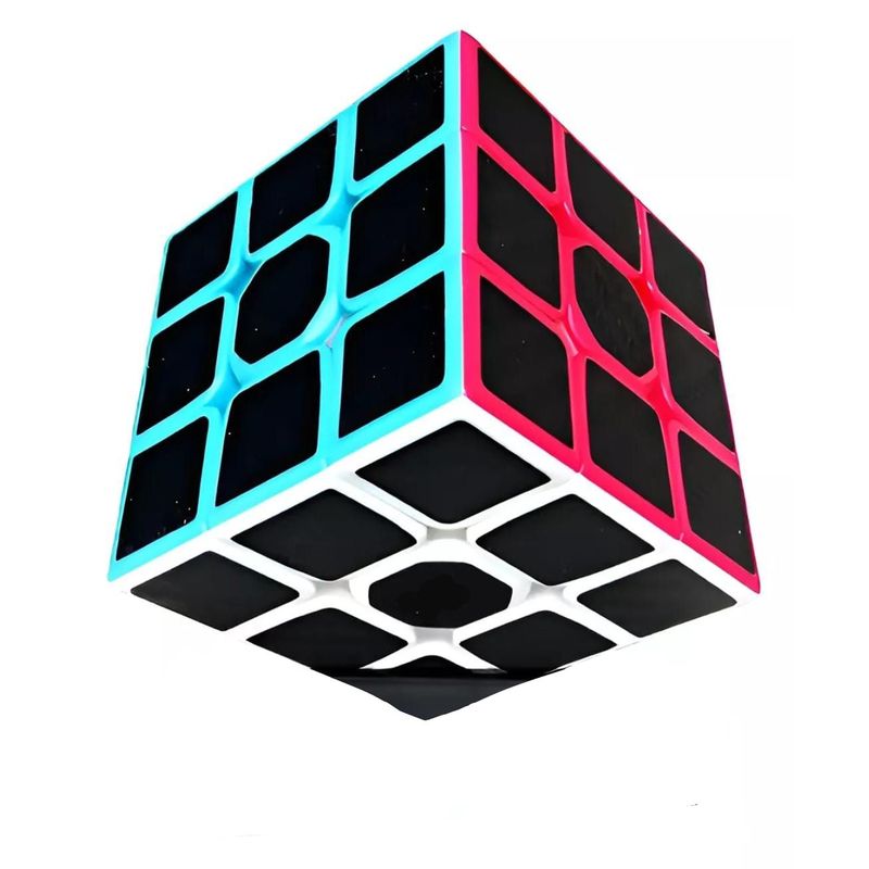 GENERICO - Cubo Rubik 3x3 Cúbico Bordes De Colores Ref 1721