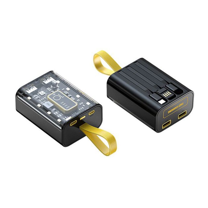 GENERICO - Power Bank Bateria portátil 10000mAh de carga rápida 4 en 1