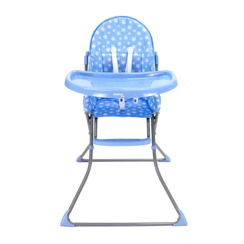 ASALVO - Silla  Comedor Para Bebe Quick Estrellas Azul
