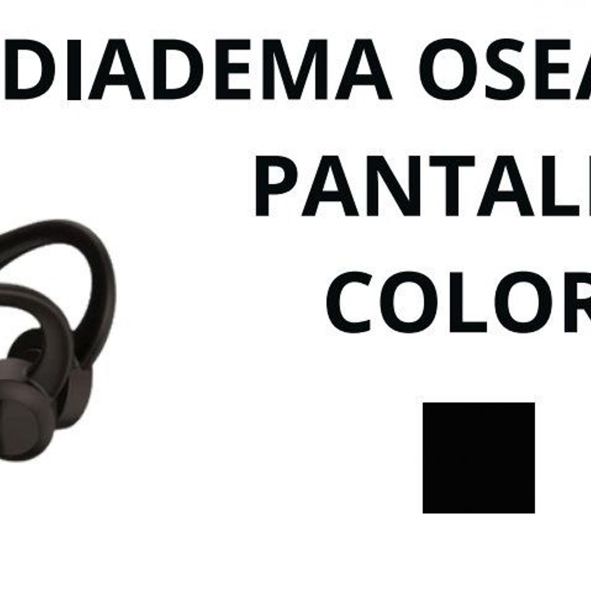 GENERICO - Audifonos Conduccion Osea Bluetooth 5.2 bt-30 Ranura Micro sd