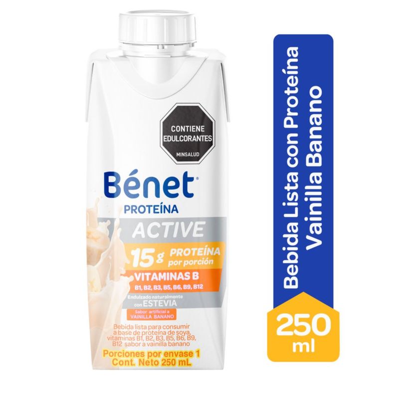 BENET - Bebida lista Bénet Vainila Banano