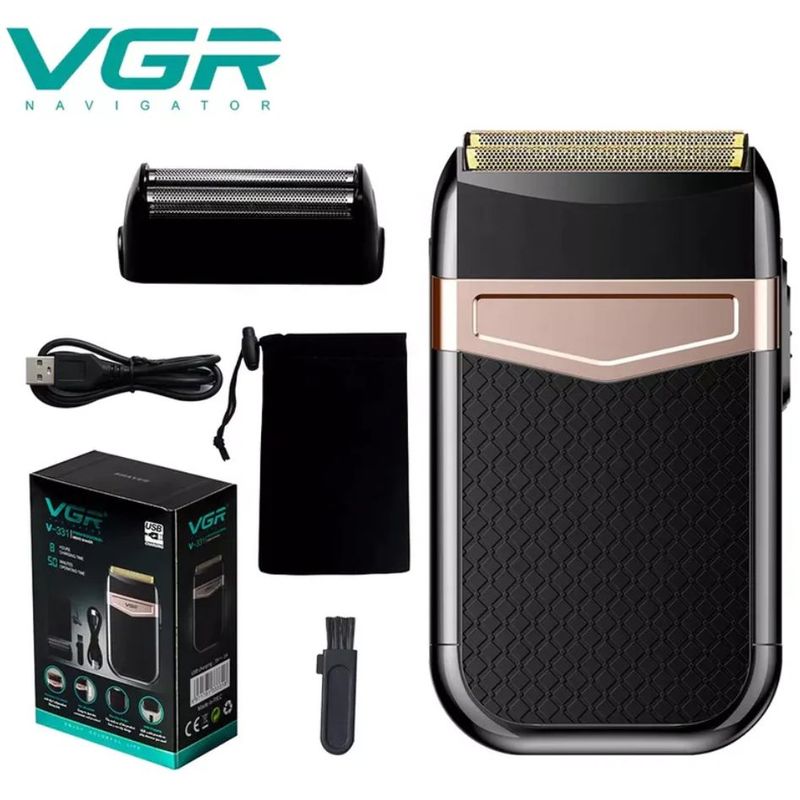 VGR - Maquina De Corte Shaver Original e Inalambrica VGR 331