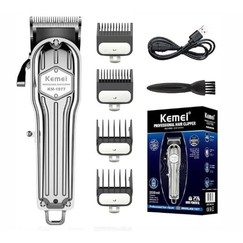 KEMEI - Maquina De Corte Original e Inalambrica KEMEI 1977 Metalica