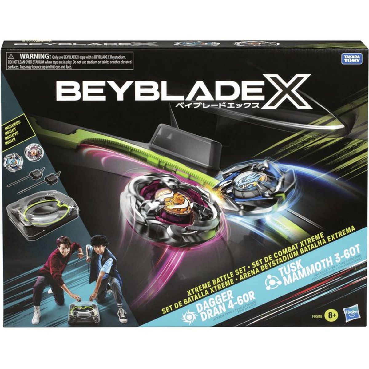 BEYBLADE - Estadio Beyblade X Set de batalla Xtreme