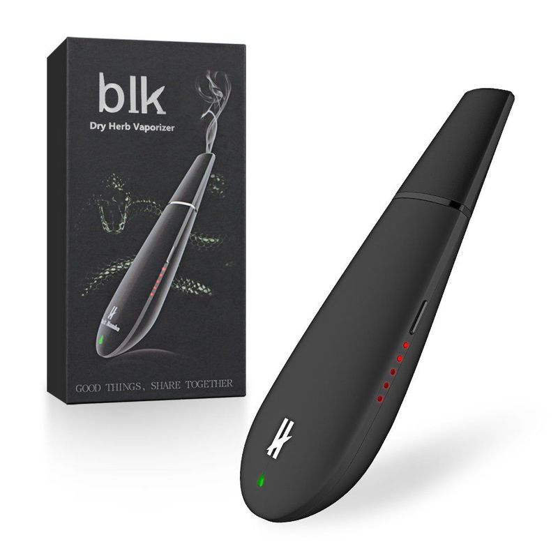 GENERICO - Kingtons Black Mamba Vaporizador Herbal - Negro