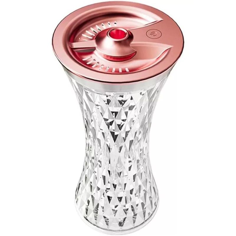 GENERICO - Difusor Humidificador De Aroma Jarra Cristal 270ml + Esencia
