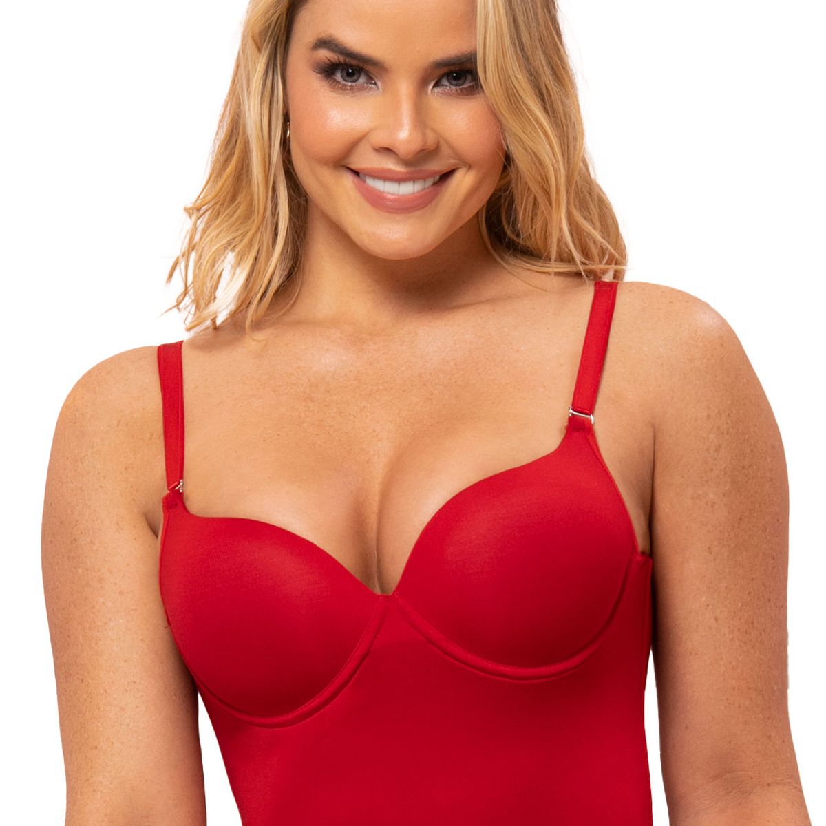 FORMAS INTIMAS - Corset Mujer Rojo FI 31513