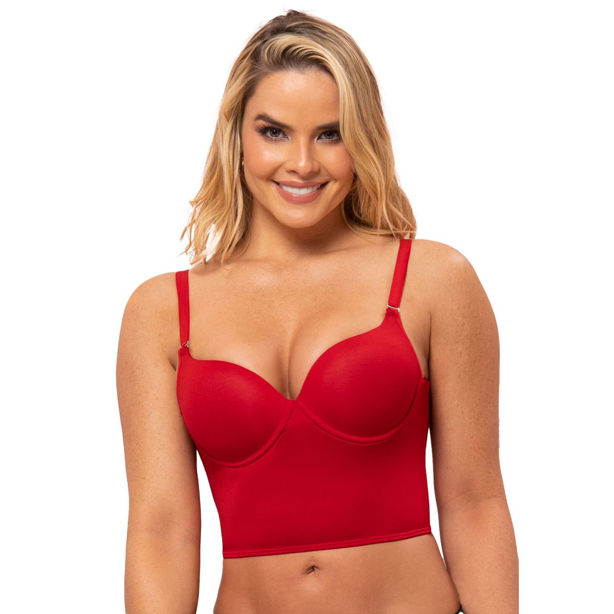 FORMAS INTIMAS - Corset Mujer Rojo FI 31513