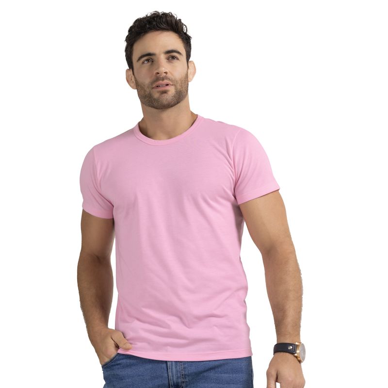 MARKETING PERSONAL - Camiseta Hombre Rosado Mp 34556