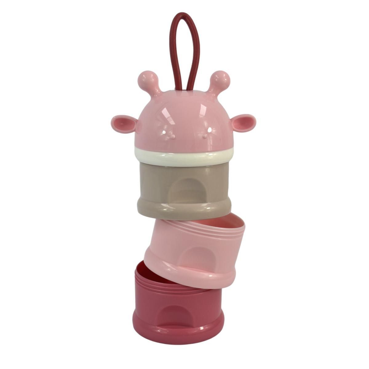 MUNDO BEBE - Dispensador Porta Leche en polvo Formula Bebe Niño Niña