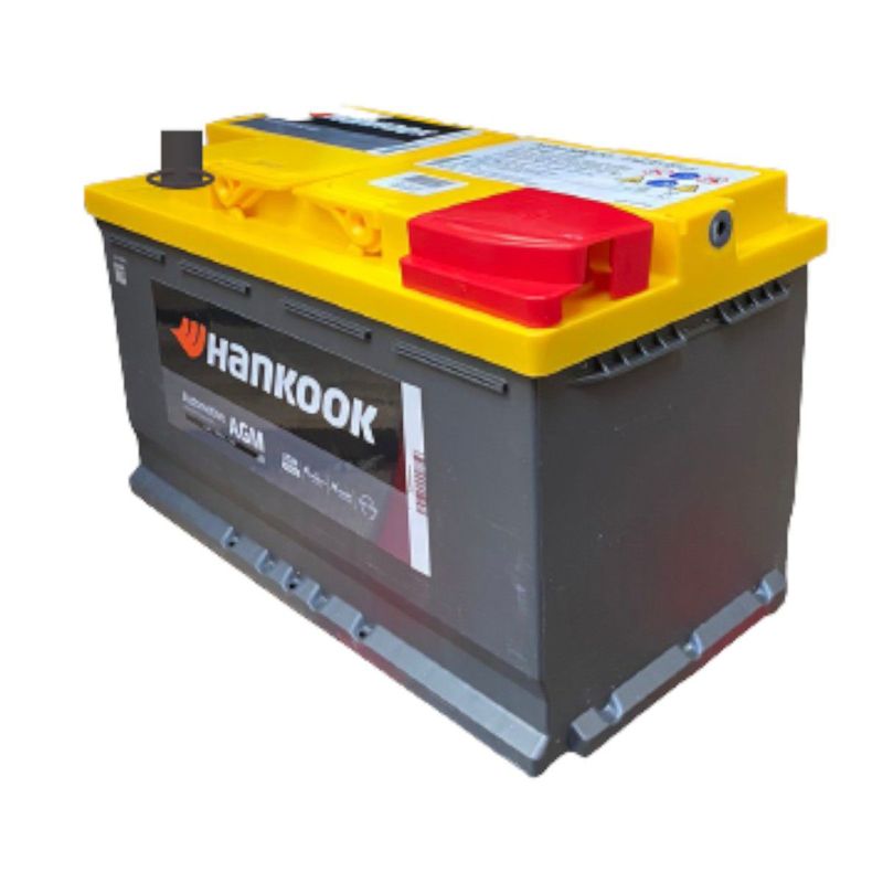 HANKOOK - Batería Hankook Agm 58020 80ah 12v 800cca