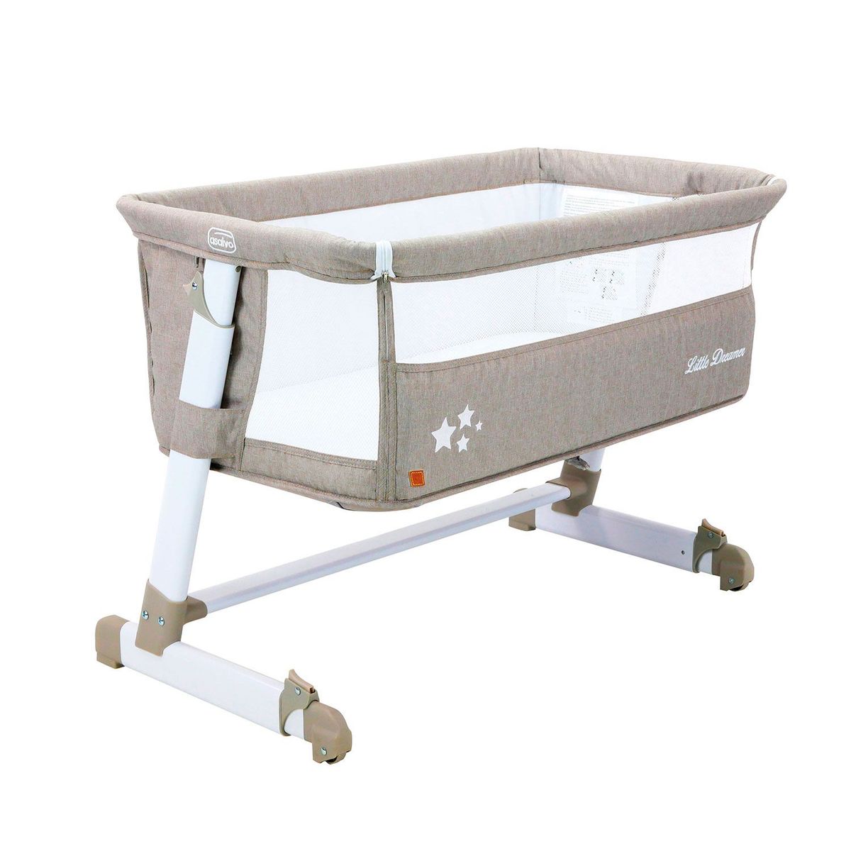 ASALVO - Cuna Colecho Melange  Beige