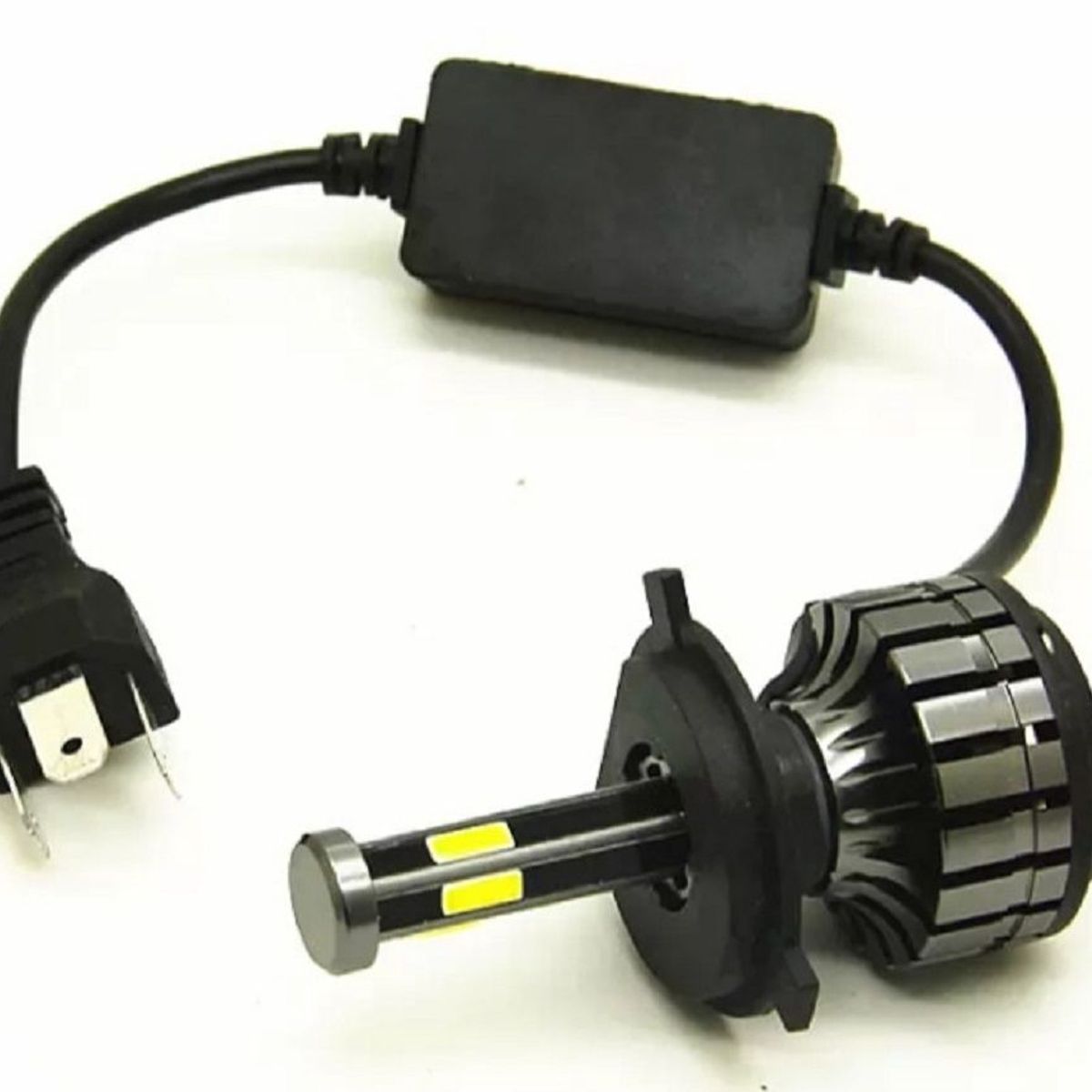 NEWTURBO - un bombillo led H4 carro moto 6 caras antiniebla antilluvia