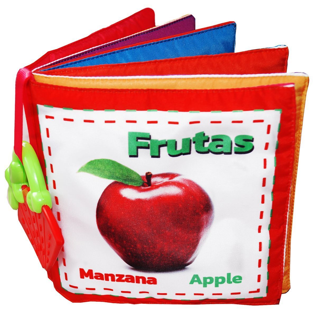 ENFANTASY - Libro Estimulación Temprana Bebes Imagenes Reales FRUTAS