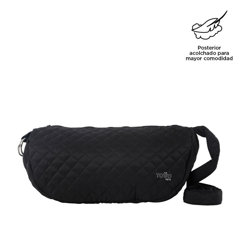 TOTTO - Bolso Versátil Mocka Negro