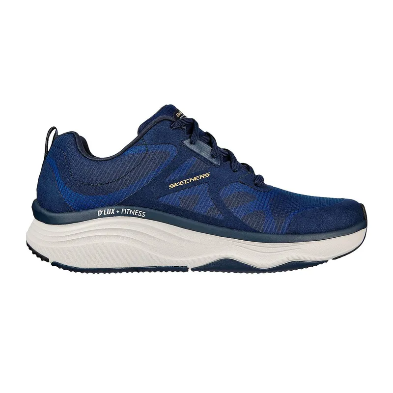 SKECHERS - TENIS SKECHERS Azul PARA HOMBRE SK D LUX FITNESS BOX JUMP NAVY