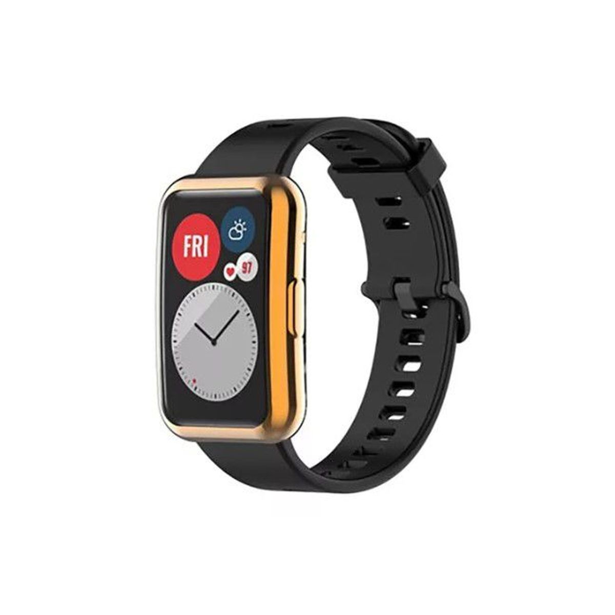 GENERICO - Funda -case Alta Resistencia Compatible Con Huawei Watch Fit