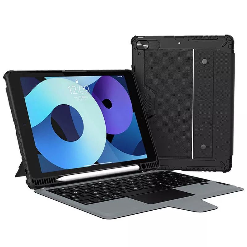 NILLKIN - Estuche Compatible con iPad 10.2 (2019 - 2021) Nillkin Bumper Keyboard.