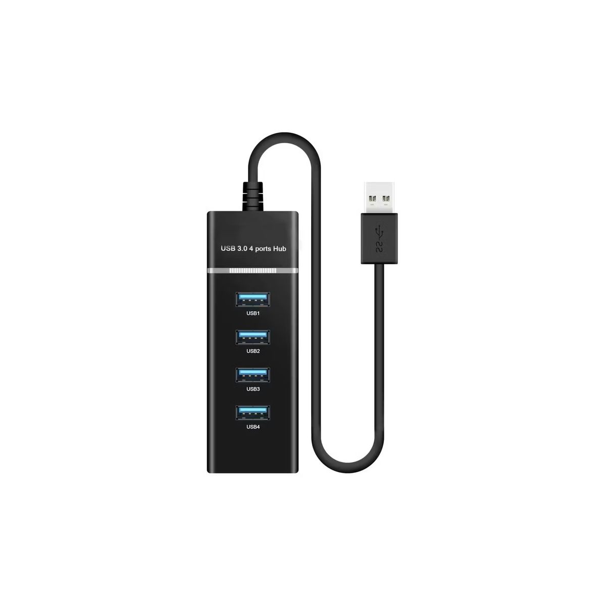 JALTECH - Hub Multipuertos Usb 3.0 De 4 Puertos 5gbps