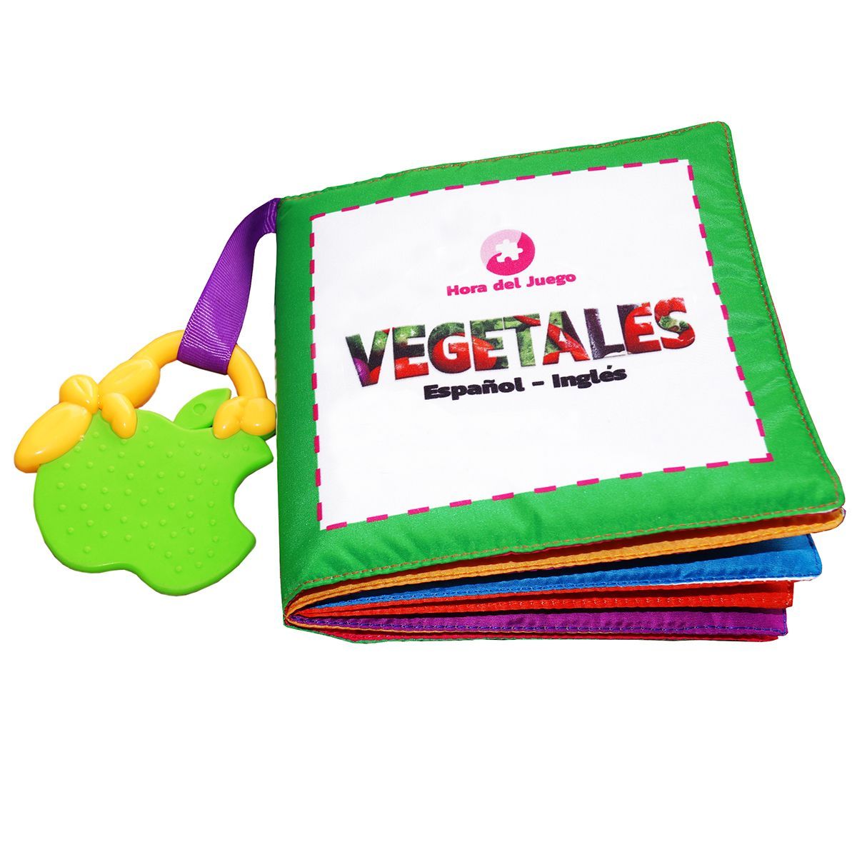 ENFANT'ASY - Libro Estimulación Temprana Bebes Imagenes Reales Vegetales