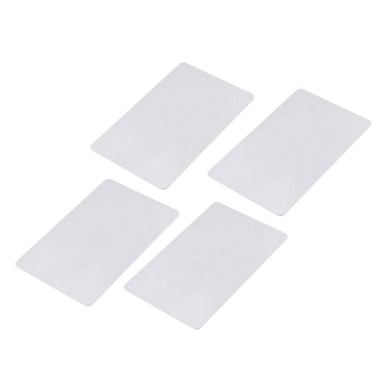 GENERICO - x4 Tarjeta NFC NTAG 215 en Blanco para Smartphone Celular y sensores.