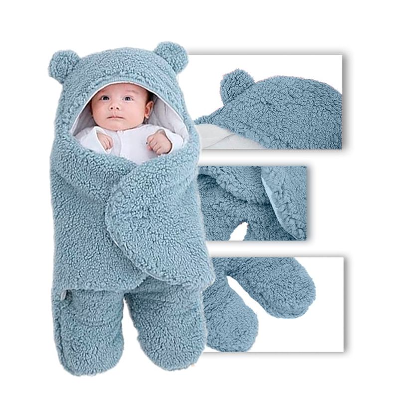 BOOGY - Sleeping ovejero termico pijama saco dormir para bebe Azul