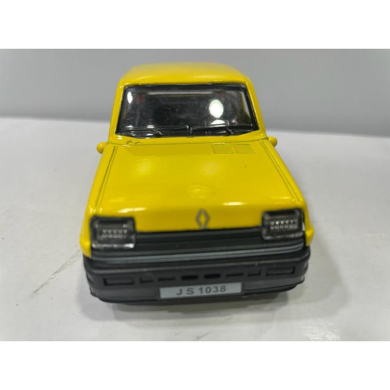 GENERICO - CARRO RENAULT 5 AMARILLO A ESCALA 1/34 DE COLECCIÓN