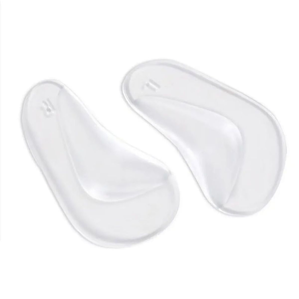 GENERICO - Plantillas de Gel Soporte para el Arco Pie Plano - Transparente