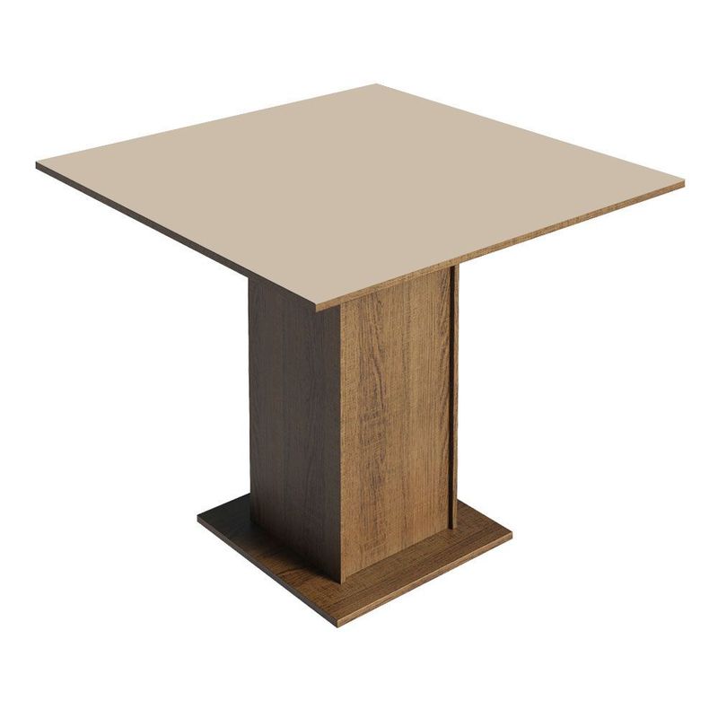 MADESA - Mesa de Comedor Cuadrada 4 Puestos