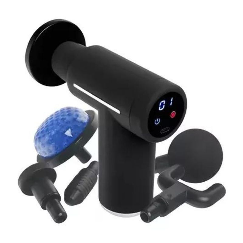 GENERICO - Masajeador Muscular Eléctrico Pistola Massage Gun Calor Frio