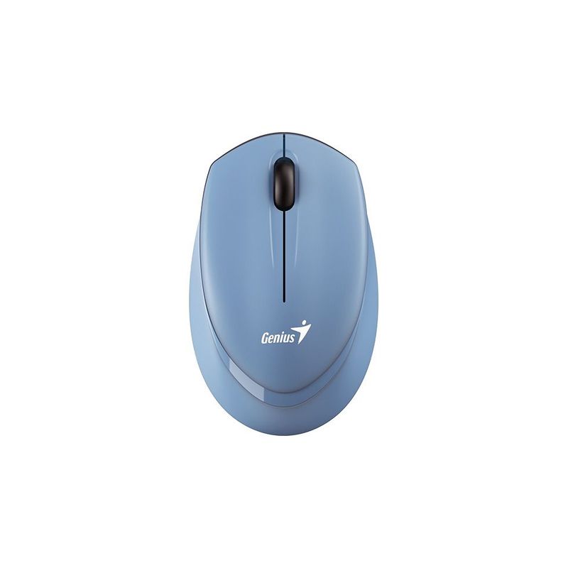 GENIUS - Mouse Genius Nx-7009 Inalambrico Blueeye Ergonómico Azul Gris
