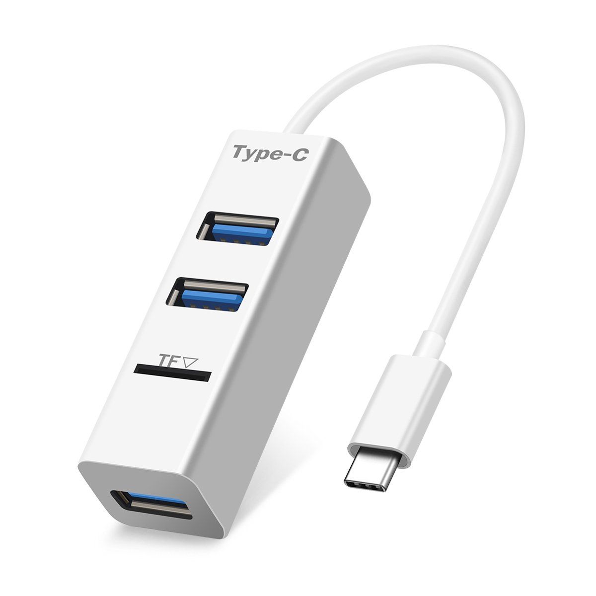 GOODY - Hub Usb C 4 En 1 Multi Puerto Usb Sdcard Windows Macbook