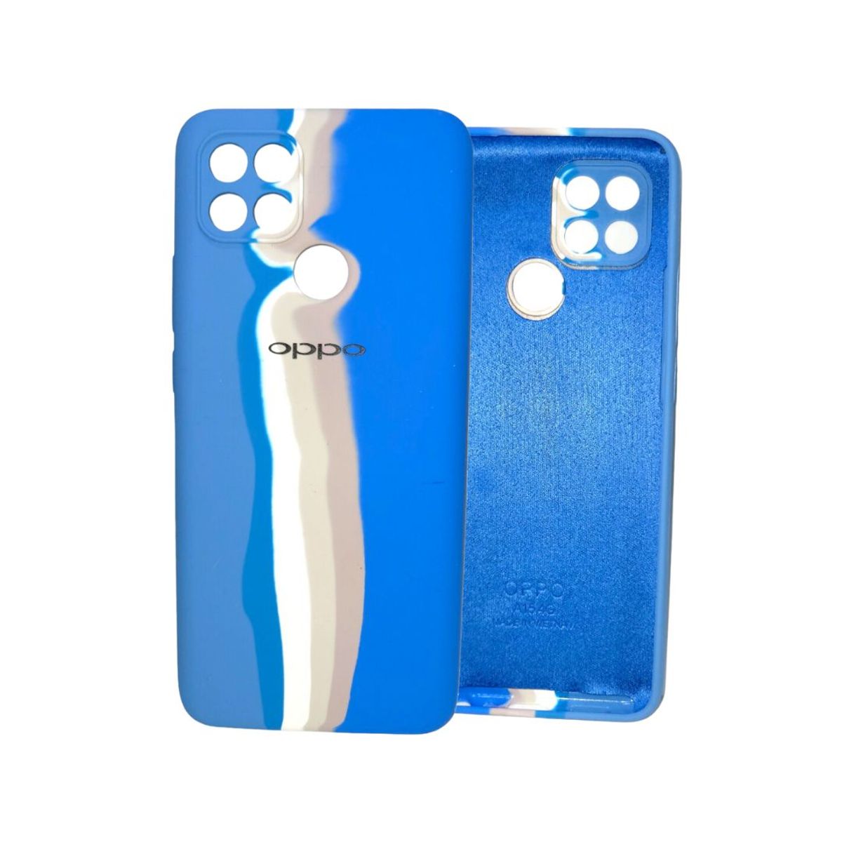 GENERICO - Silicone Case Arcoiris Para Oppo A15 4g
