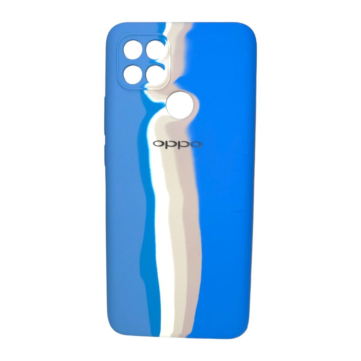 GENERICO - Silicone Case Arcoiris Para Oppo A15 4g