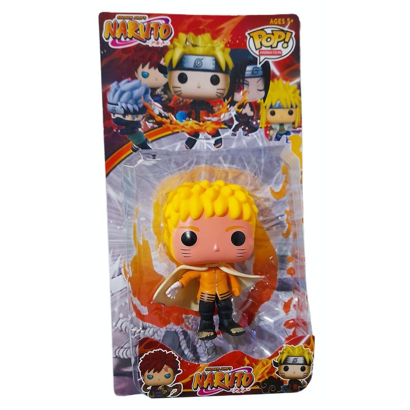 GENERICO - Figura De Naruto Shippudem Con Capa Pop Juguetes Para Niños
