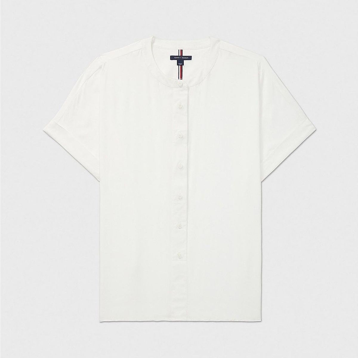 TOMMY HILFIGER - Blusa Blanca Adaptive Lisa De Manga Corta Tommy Hilfiger