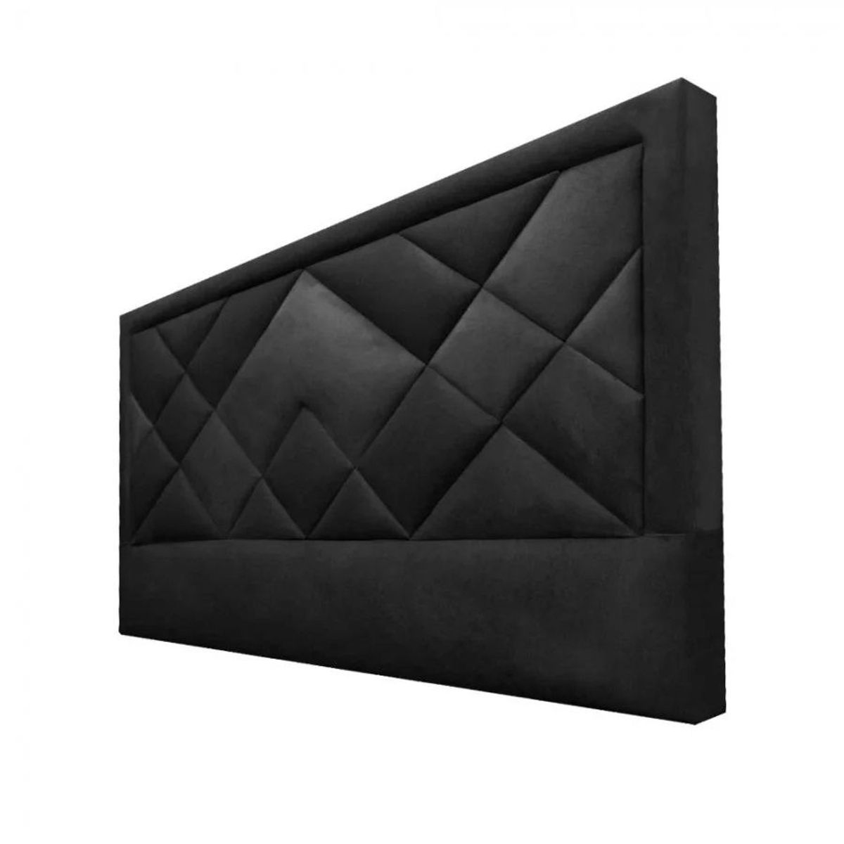 MAGIC CLASS - CABECERO ACACIO DE PISO140X150 MICROFIBRA NEGRO